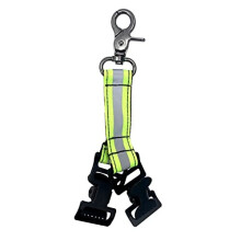 Spacmirrors KOSTOO Heavy-Duty Firefighter Turnout Gear Glove Strap with Double Alligator Clip Bukle, Durable Gear Firefighting Glove Safety Tools,