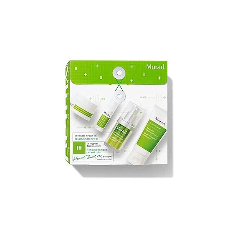 Murad The Derm Report On: Total Skin Renewal | Christmas Gift | Renewing Skincare Set | Skincare Set | Worth 102