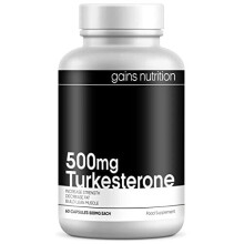 Turkesterone | High Strength 500mg | Anabolic Testosterone Supplement with Hydroxypropyl-β-Cyclodextrin | Ajuga Turkestanica Extract | | Promotes