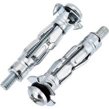 fiXte Pack of 20 M5 x 37mm Heavy Duty Metal Plasterboard Cavity Wall Fixings Anchors Plugs