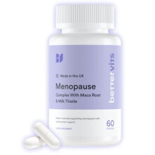 BetterVits Menopause Complex | 13-IN-1 | 360 Support | Hot Flashes | Night Sweats | Mood Swings & More | with Maca Root, Sage, Magnesium & 9 Other