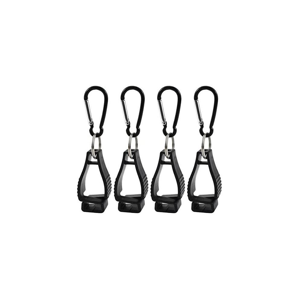 Yasmous Work Glove Clip 4 Pcs Glove Clamp Grabber Holder Glove Grabber Clip Glove Clip Holder Hanger Labor Work Clamp Safety 5060973111191