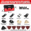 SHALL Oscillating Tool, 500W Oscillating Multitool Kit with 5 Oscillation Angle, Quick Change & Kickback Protection, 6 Variable Speeds, Auxiliary 3