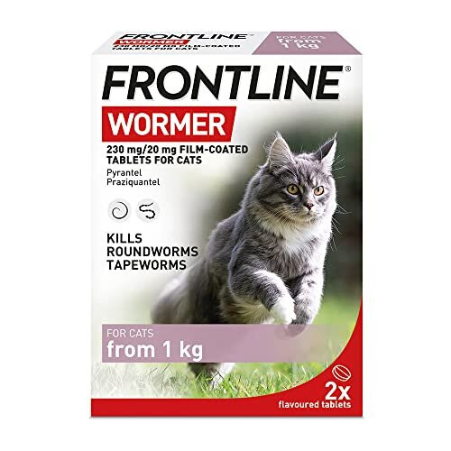 FRONTLINE FRONTLINE WORMER - Cat Worming Treatment - 2 Tablets