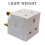2 Way Double Plug Adaptor, 13A 250V UK 3 Pin Multi Socket Extension Multiplug Adapter - 3 Pins Socket Splitter Extension UK Plug, Double Adapter Plug 5