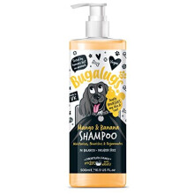 BUGALUGS Dog Shampoo Tropical Mango & Banana dog grooming shampoo products for smelly dogs with fragrance, best puppy shampoo, professional groom