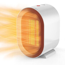 Electric Heater, Space Heater with 1200W/ 800W Heating Modes Portable Ceramic Plug in Heaters for Home Low Energy Adjustable Heater Tip-Over &