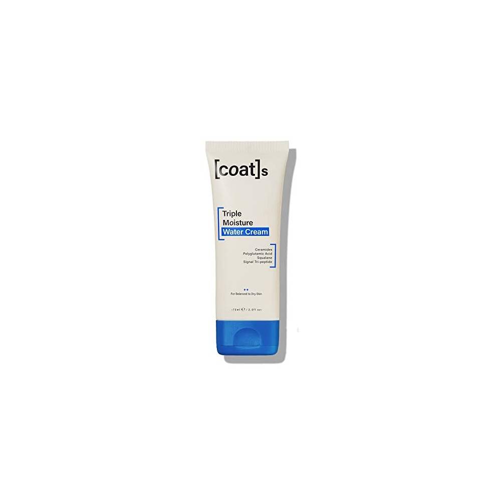 Coats Triple Moisture Water Face Cream. Water Based Moisturiser With Ceramides + Vitamin E. Face Moisturiser For Women And Men - Combination To Dry