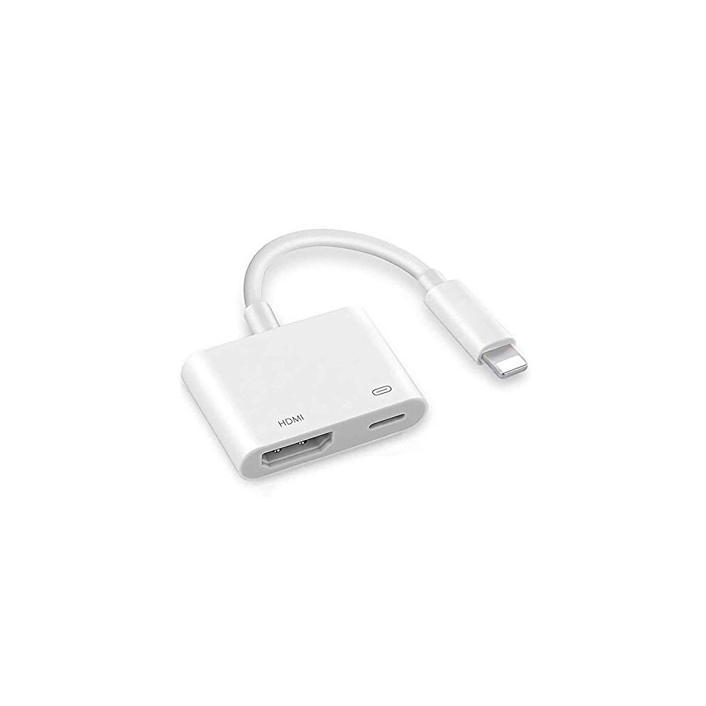 Photos - Other for Computer HDMI Adapter for iPhone, 1080P Digital AV Adapter for iPhone, Video & Audio Sync Screen TV Cable HDMI Connector to TV/HDTV/M