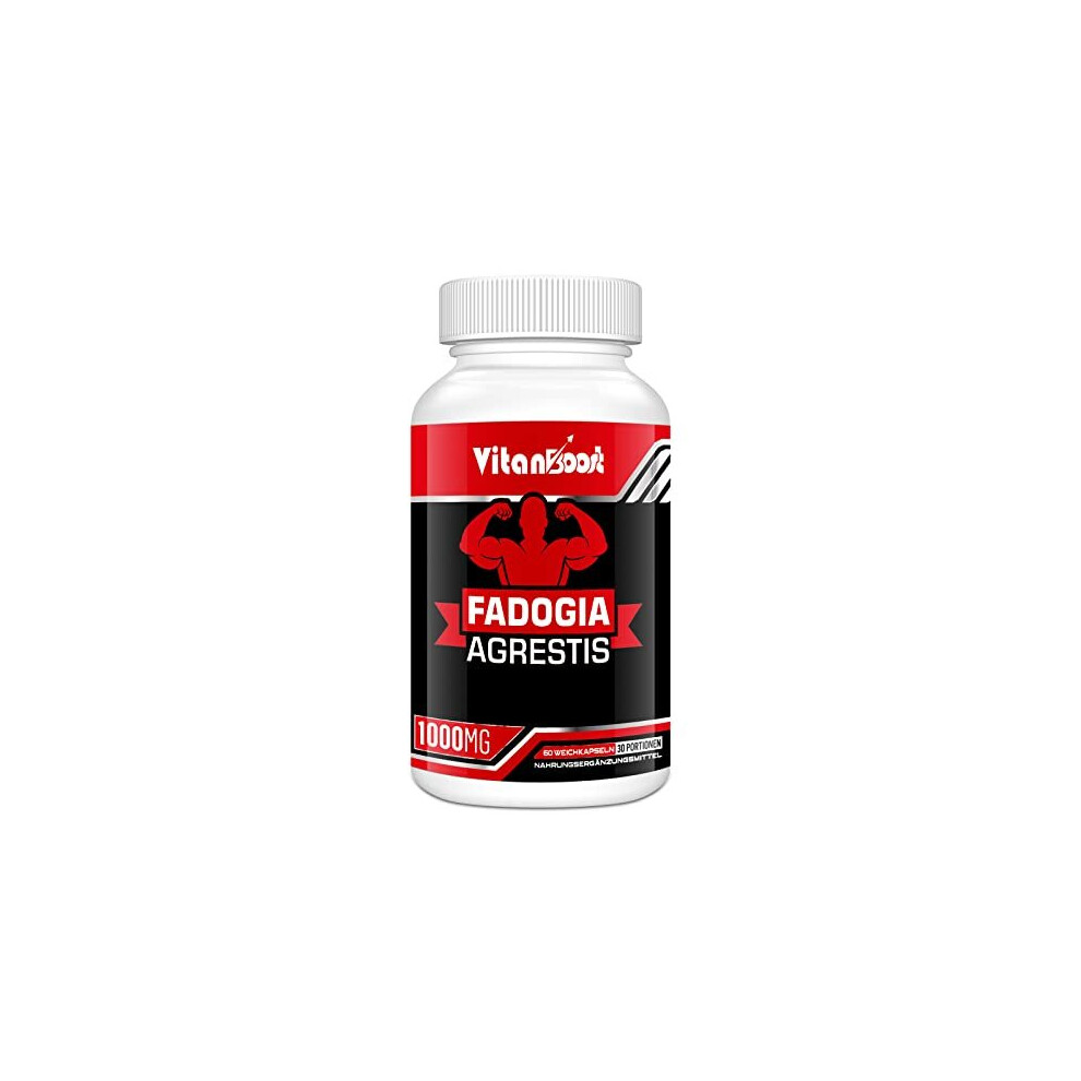Vitanboost Fadogia Agrestis 1000Mg With Ashwagandha & Zinc- Maximum Strength Fadogia Agrestis Extract Supplements - Drive, Athletic Performance &