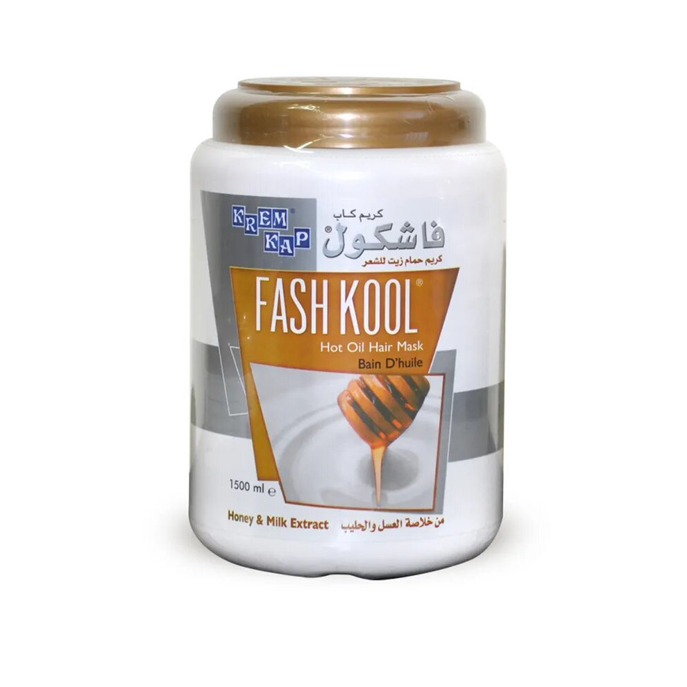 Fashkool Honey & Milk Extract Hot Oil Hair Mask | 1500 Ml