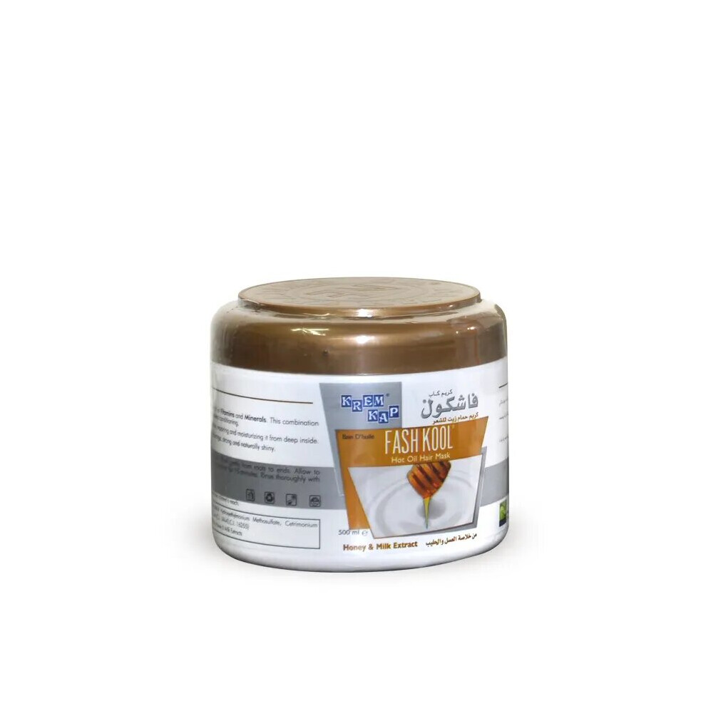 Fashkool Honey & Milk Extract Hot Oil Hair Mask | 500 Ml