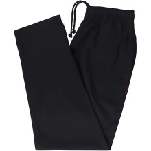(31" - REGULAR, M) BLACK CHEF TROUSER Kitchen Cooking Chefs Trousers