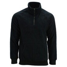 (L) Mens Jackets Warm Winter Long Sleeve Top Pullover Jumper Fleece Half Zip Sweater