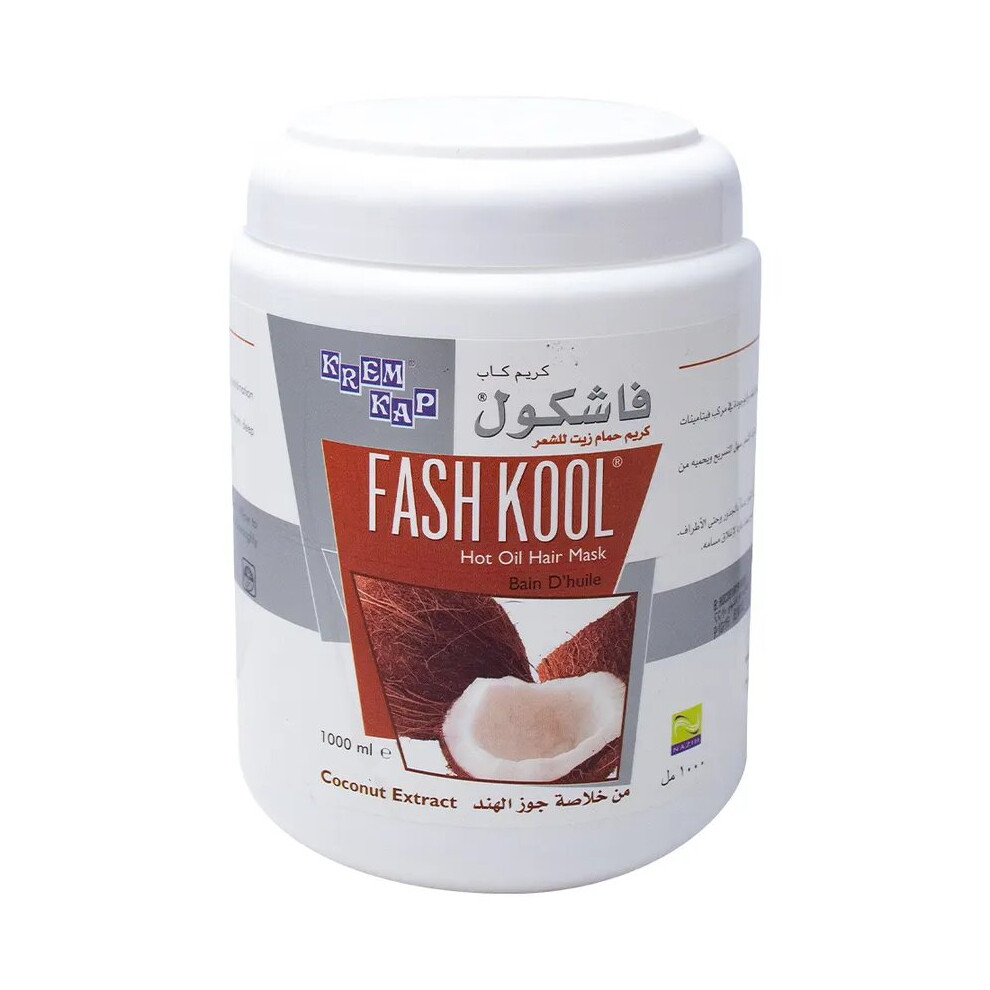 Fashkool Coconut Extract Hot Oil Hair Mask | 1000 Ml