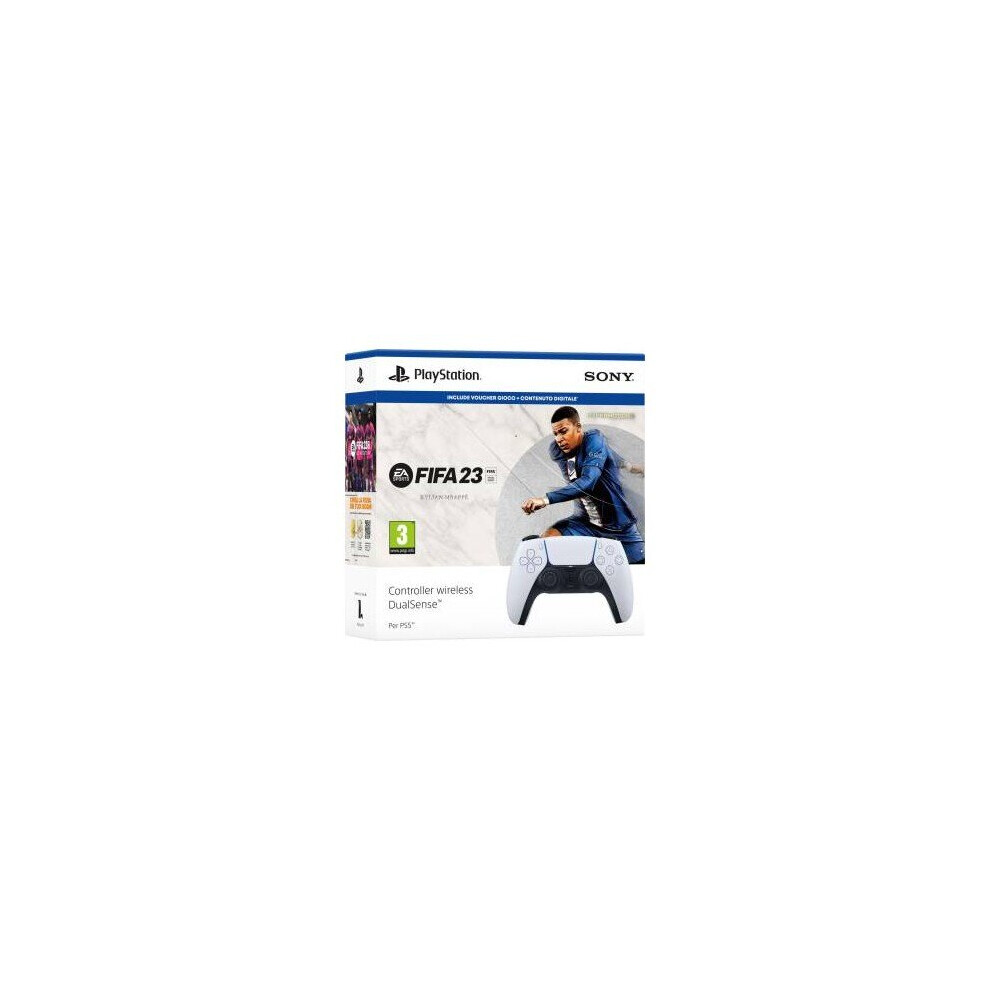 PS5 DualSense White + Fifa 23 + FUT VCH