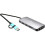 Hub USB i-Tec CANANOTDOCKPD Argento 1