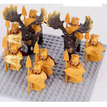 (10PCS-XP-384) 16PCS Ancient medieval soldiers building block minifigures toy for children Fit Lego