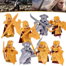 (8PCS-soldiers) 16PCS Ancient medieval soldiers building block minifigures toy for children Fit Lego