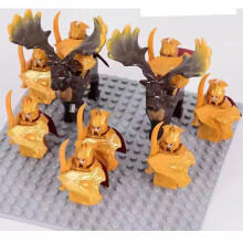 (10PCS-XP-385) 16PCS Ancient medieval soldiers building block minifigures toy for children Fit Lego