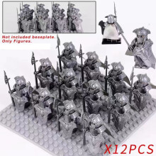 (12PCS-XP-387) 16PCS Ancient medieval soldiers building block minifigures toy for children Fit Lego