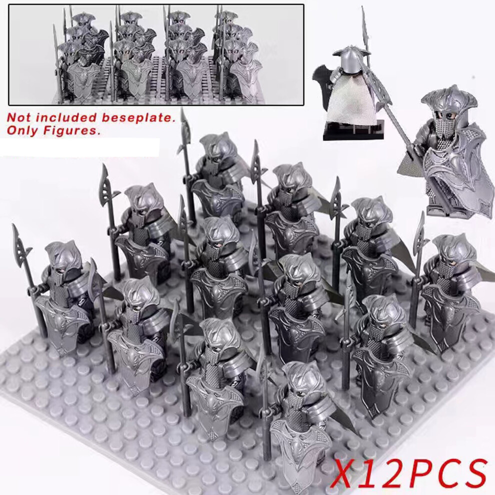 (12PCS-XP-387) 16PCS Ancient medieval soldiers building block minifigures  toy for children Fit Lego