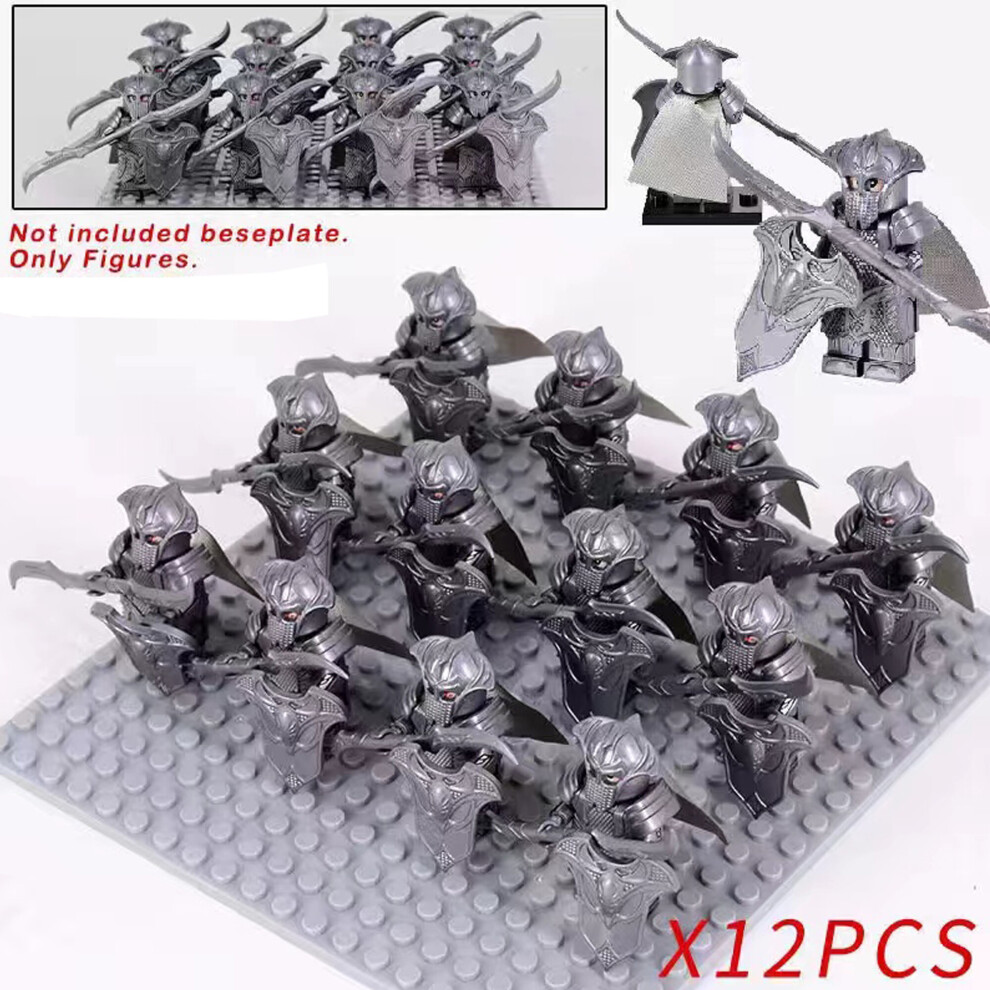 (12PCS-XP-382) 16PCS Ancient medieval soldiers building block minifigures  toy for children Fit Lego