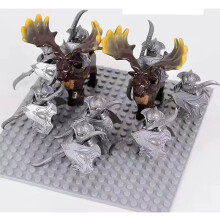 (10PCS-XP-382) 16PCS Ancient medieval soldiers building block minifigures toy for children Fit Lego