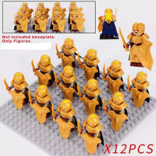 (12PCS-XP-388) 16PCS Ancient medieval soldiers building block minifigures toy for children Fit Lego