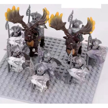 (10PCS-XP-387) 16PCS Ancient medieval soldiers building block minifigures toy for children Fit Lego