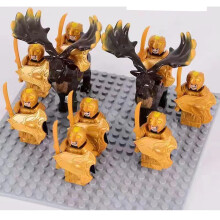 (10PCS-XP-383) 16PCS Ancient medieval soldiers building block minifigures toy for children Fit Lego
