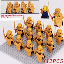 (12PCS-XP-383) 16PCS Ancient medieval soldiers building block minifigures toy for children Fit Lego