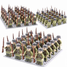 (Style B) Military Mini Figures BaseSets Army guns Soldiers Weapons Toys Fit Lego