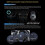 10.25" IPS 64GB 8-Core Android 12.0 Wireless CarPlay Car Stereo For BMW X5 E70 X6 E71 CCC Satnav 4
