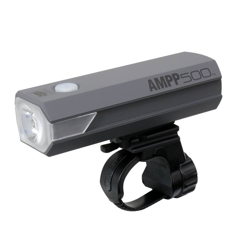 Cateye Ampp 500 Front Bike Light Grey