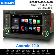 8-Core Android 12 Car Stereo For AUDI A4 S4 RS4 B9 B7 RNS-E SEAT EXEO 64GB Satnav DAB+ CarPlay WiFi