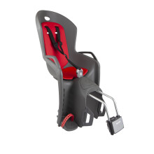 Hamax Amiga Kinderzitje - Donkergrijs/Rood - HAMAX - 3-punts harnas - 9 maanden en ouder - Maximaal 22 kg - Voorwaarts gericht