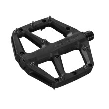 (Schwarz) LOOK Cycle Trail Fusion Flat MTB-Pedale mit breiter Plattform und 8 austauschbaren Pins