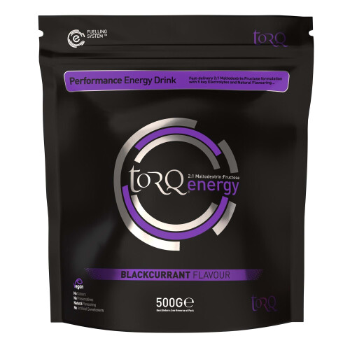 TORQ Torq Natural Energy Drink Blackcurrant - 1 X 500 G