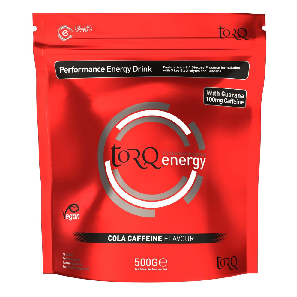 Torq Energy Caffeine Drink Cola - 1 X 500 G