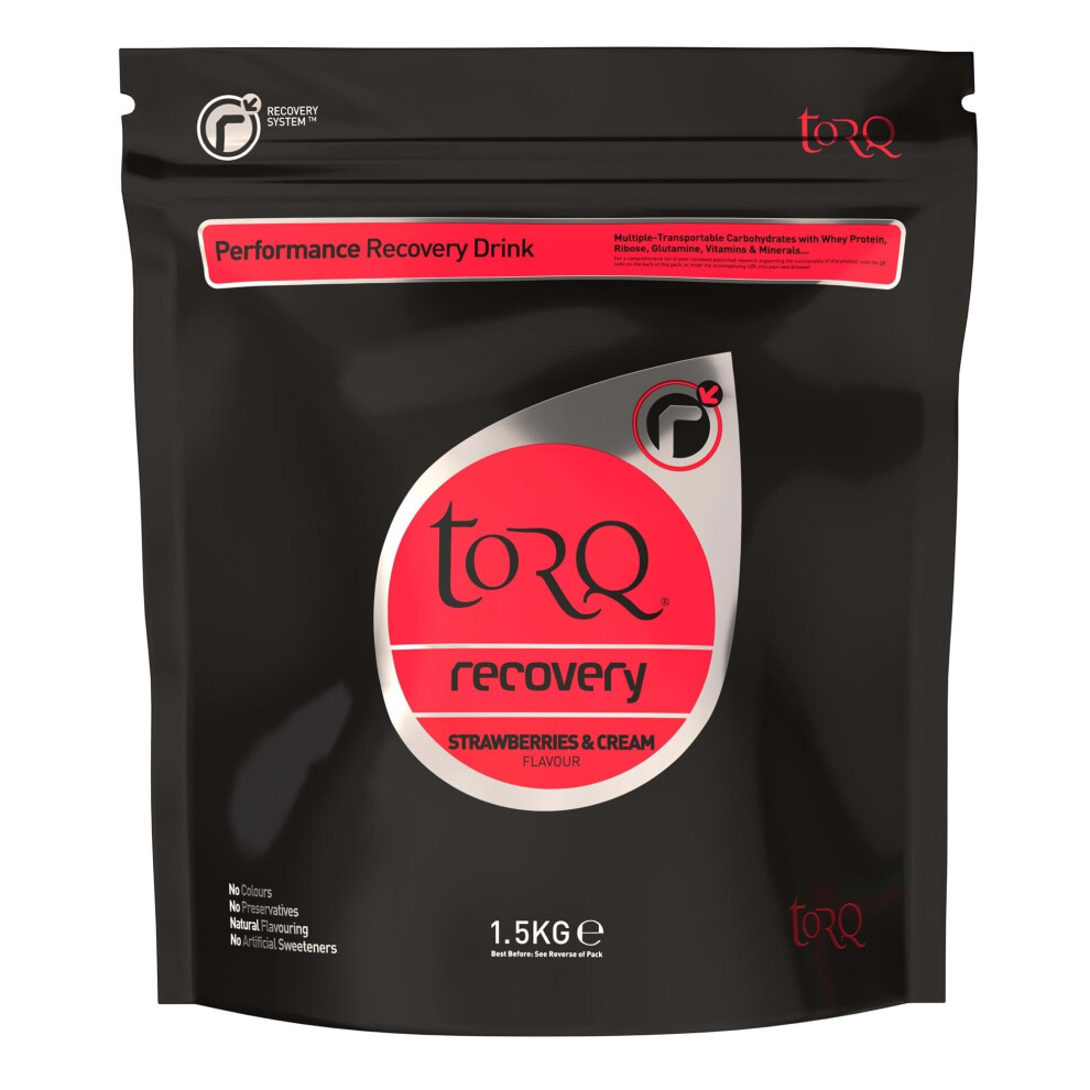 Torq (1 X 1.5 Kg) Recovery Drink Strawberries & Cream