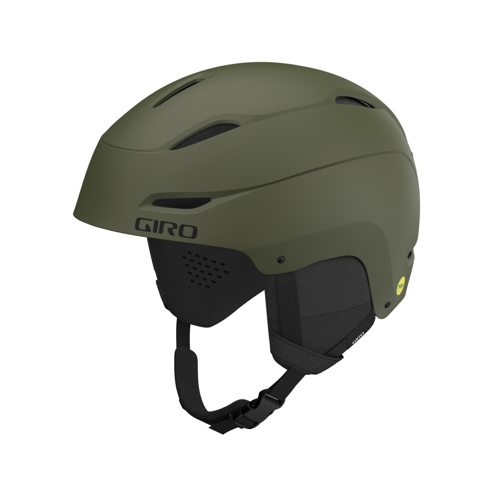 (S) Giro Ratio MIPS Snow Helmet Matt Trail Green