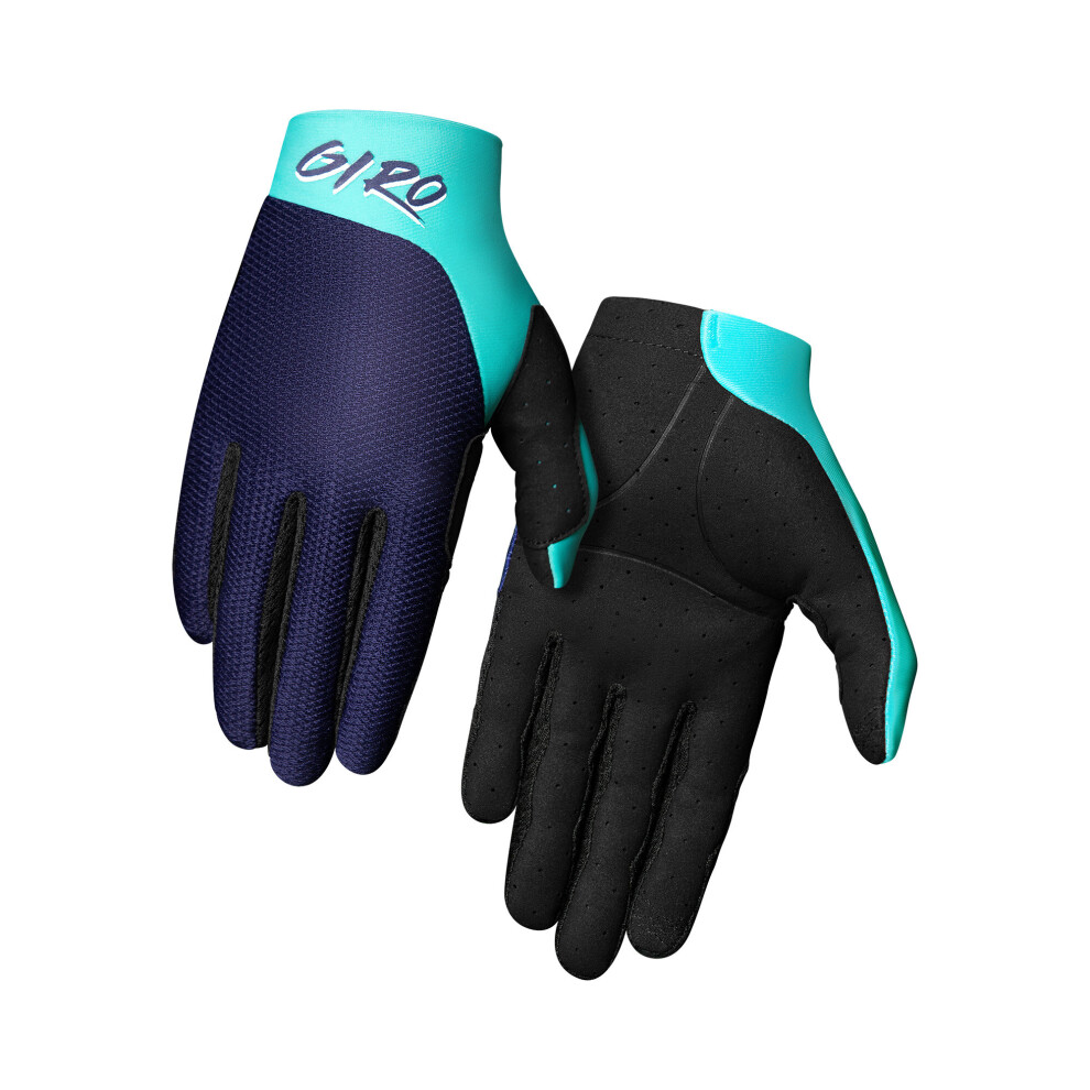 (M) Giro Trixter Youth Cycling Gloves Midnight Blue