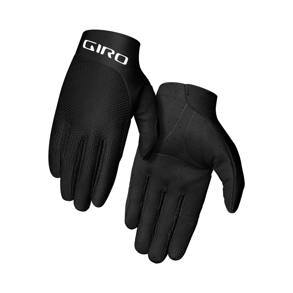 (L) Giro Trixter Youth Cycling Gloves Black