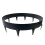 (Black, 1200mm Diameter (4 sections)) Core Edge Garden Tree Rings Border Steel Plants 1