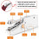Handheld Cordless Mini Sewing Machine Hand Held Stitch Home Clothes 5