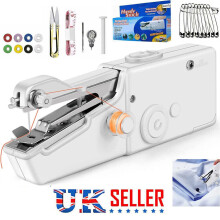 Handheld Cordless Mini Sewing Machine Hand Held Stitch Home Clothes