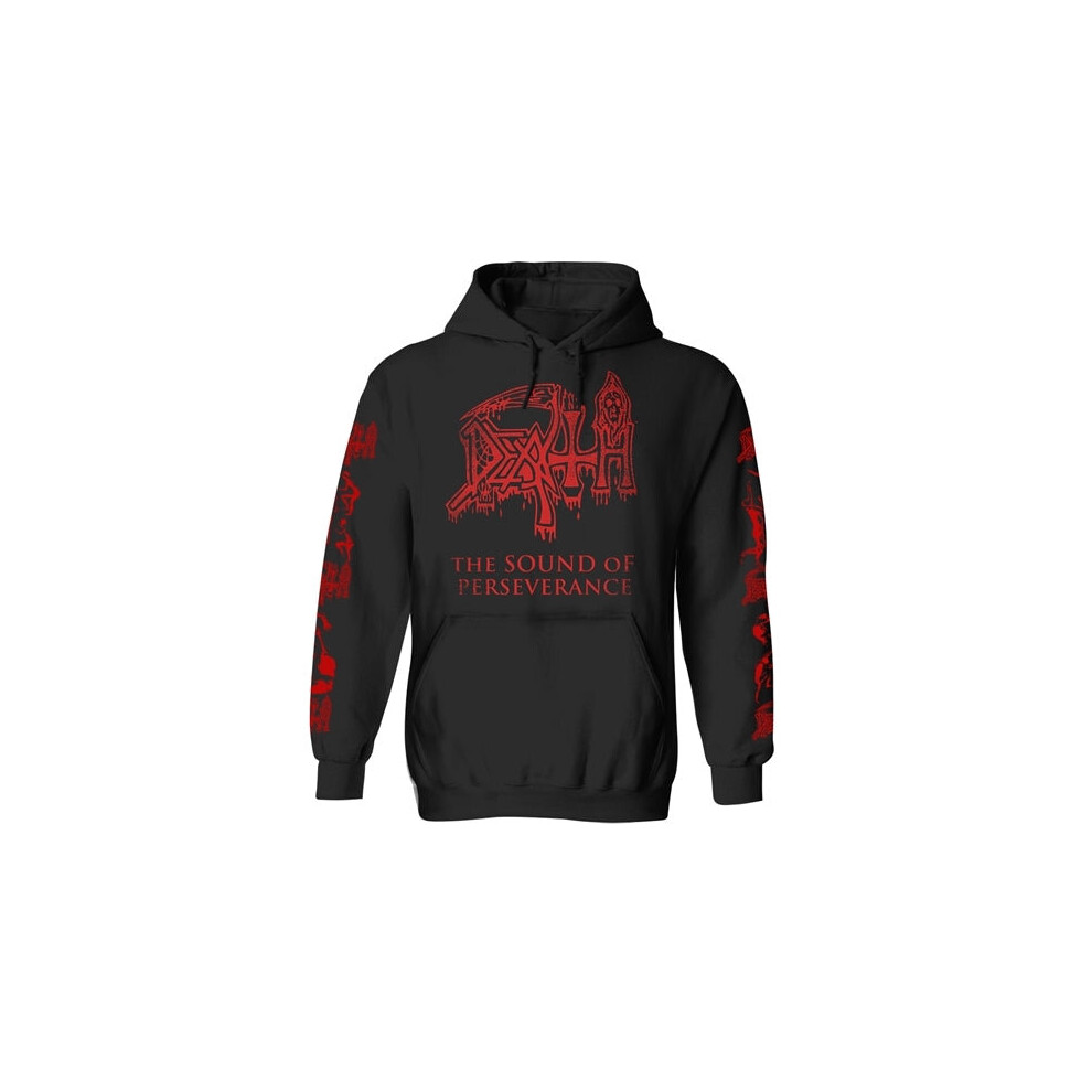 Phd Nutrition (Men's Large) Death Hoodie - The Sound Of Perseverance