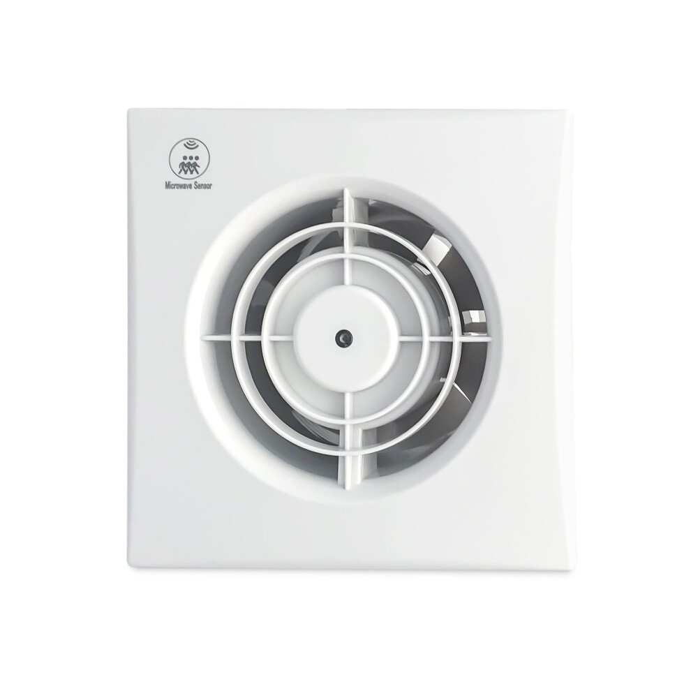 MICROWAVE not pir Motion Sensor AUTO BATHROOM EXTRACTOR FAN EH09YS 100mm 4 inch