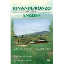 Kinande/Konzo-English Dictionary - Ngesimo Mathe Mutaka - Paperback -2011-09-22